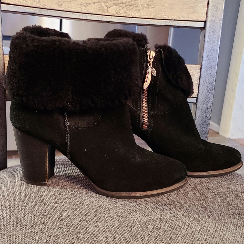 Fur Cuffed Ugg Boots